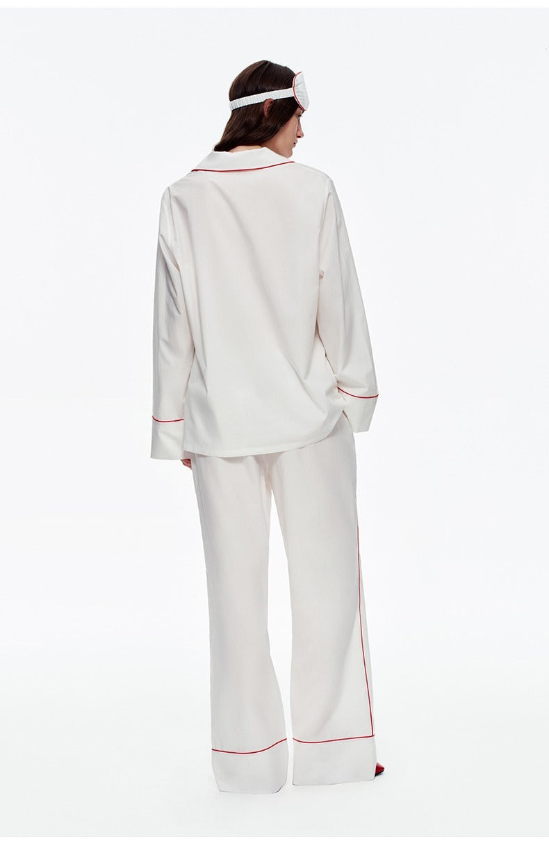 Rinova Women’s Lyocell Pajama Set Long Sleeve Button Sleepwear