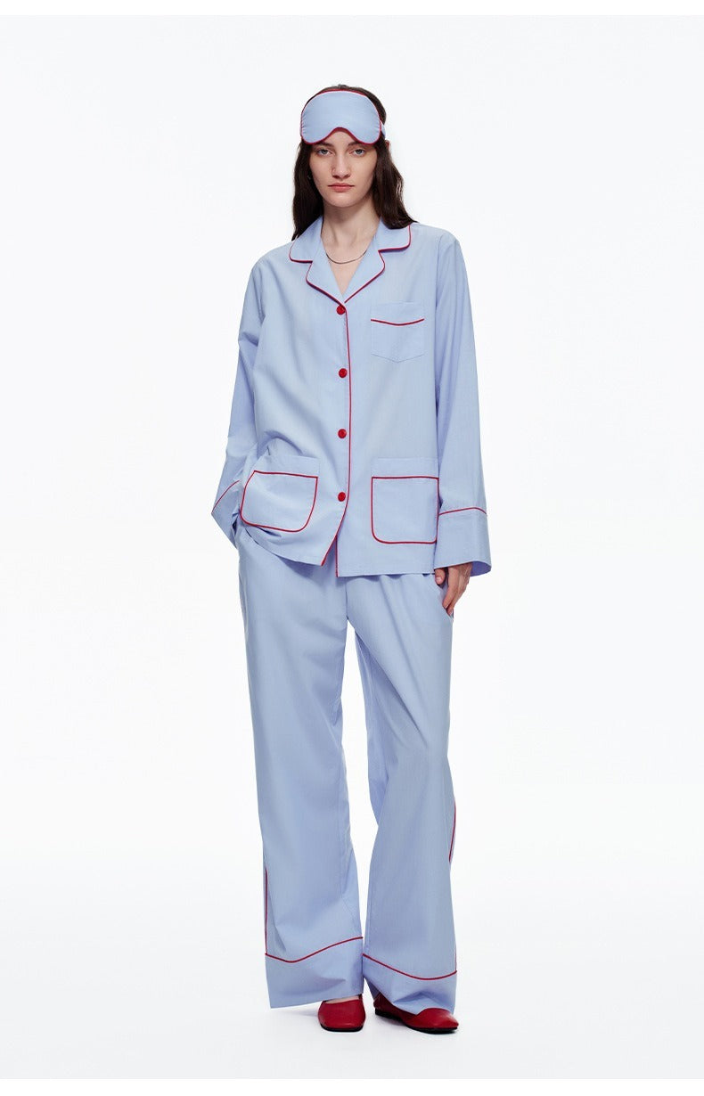 Rinova Women’s Lyocell Pajama Set Long Sleeve Button Sleepwear