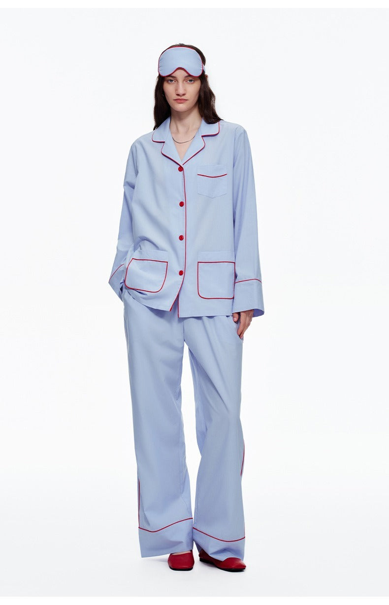 Rinova Women’s Lyocell Pajama Set Long Sleeve Button Sleepwear