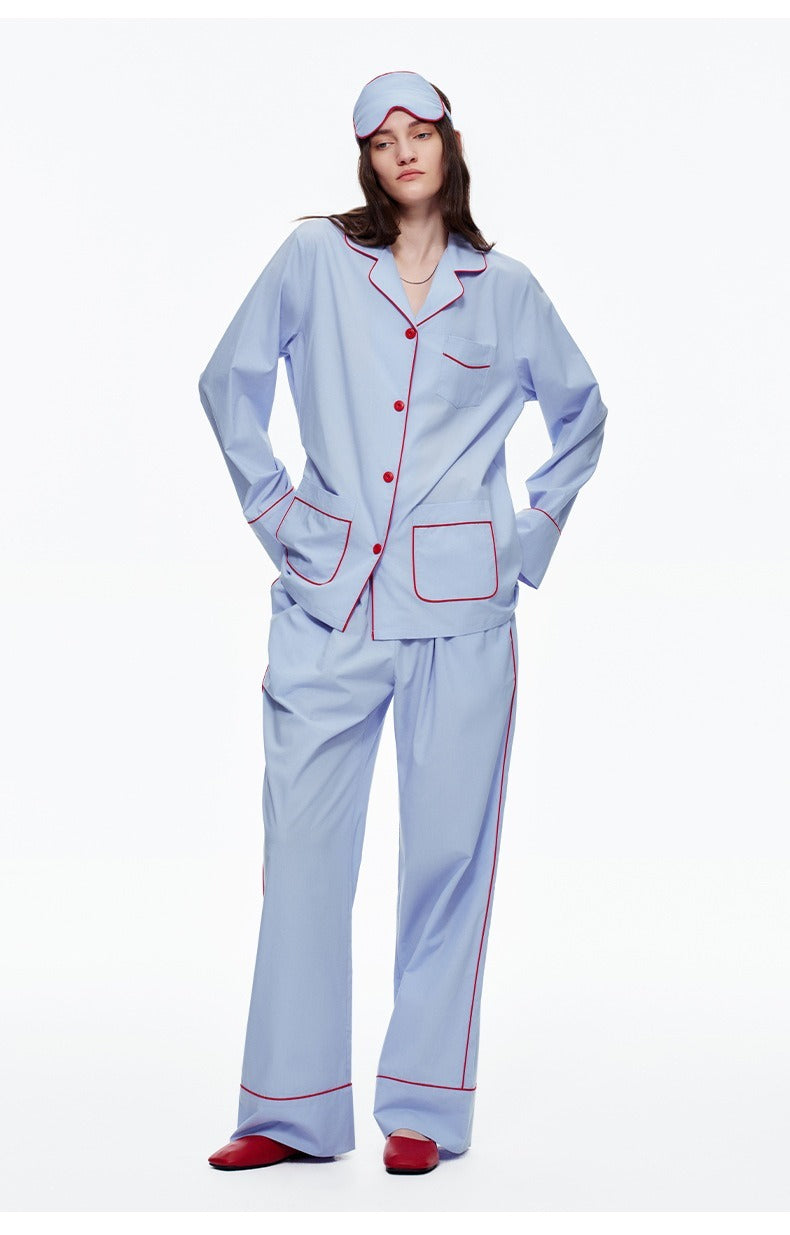 Rinova Women’s Lyocell Pajama Set Long Sleeve Button Sleepwear