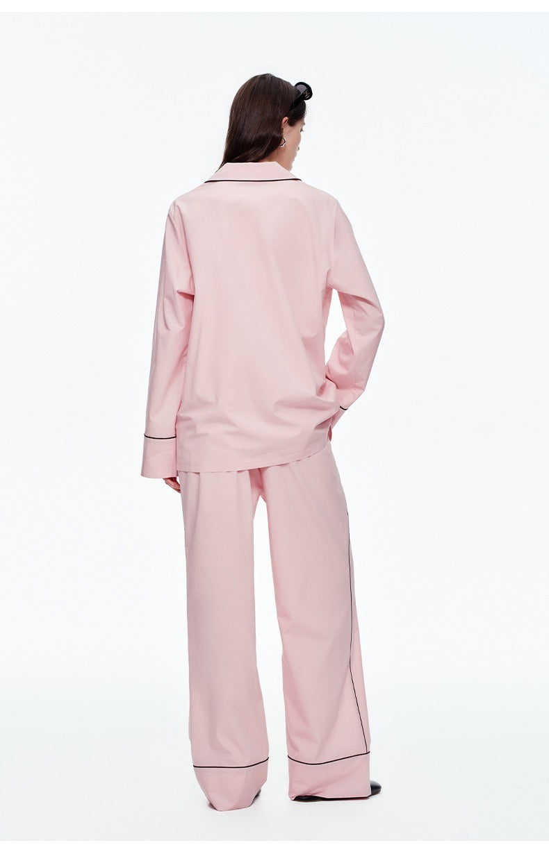 Rinova Women’s Lyocell Pajama Set Long Sleeve Button Sleepwear